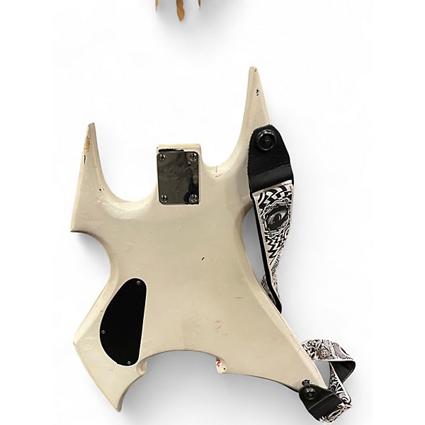 Used B.C. Rich Beast White Solid Body Electric Guitar