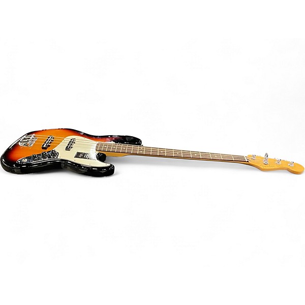 Used Fender Player II Jazz Bass 3 Color Sunburst Electric Bass Guitar