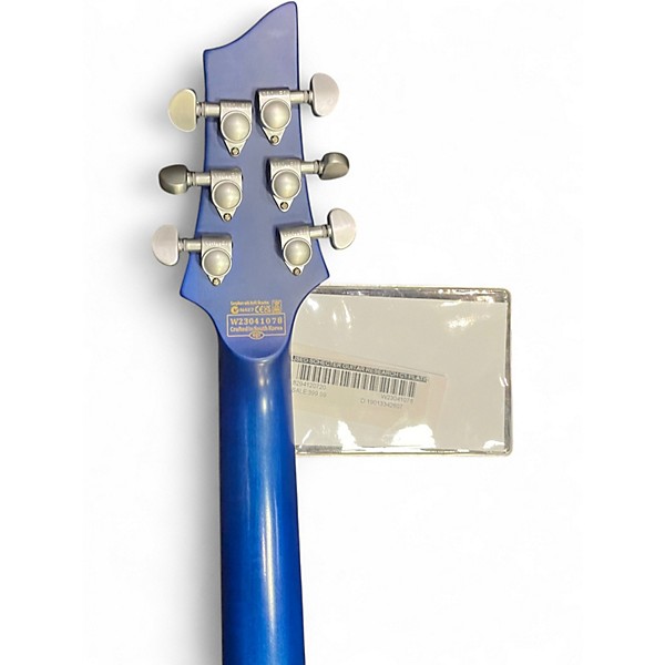 Used Schecter Guitar Research C1 Platinum Trans Blue Solid Body Electric Guitar