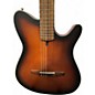 Used Ibanez FRH10N 2 Tone Sunburst Classical Acoustic Electric Guitar