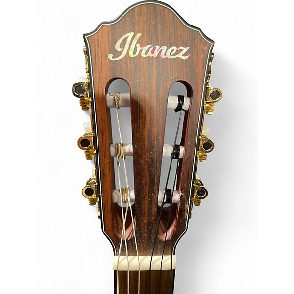 Used Ibanez FRH10N 2 Tone Sunburst Classical Acoustic Electric Guitar