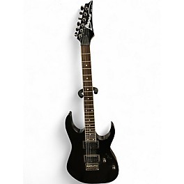 Used Ibanez RG321MH Black Solid Body Electric Guitar
