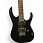 Used Ibanez RG321MH Black Solid Body Electric Guitar