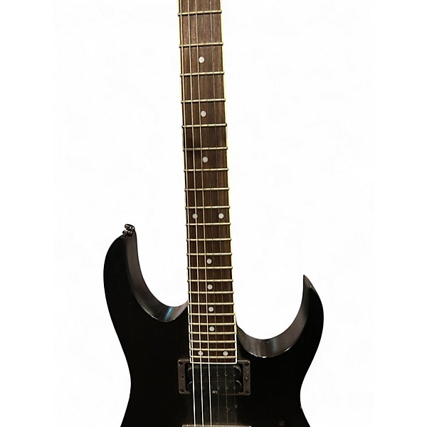 Used Ibanez RG321MH Black Solid Body Electric Guitar