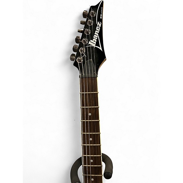 Used Ibanez RG321MH Black Solid Body Electric Guitar