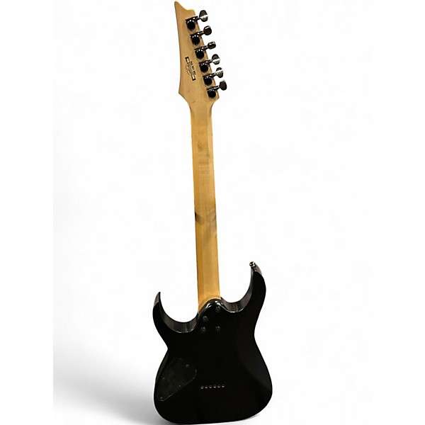 Used Ibanez RG321MH Black Solid Body Electric Guitar