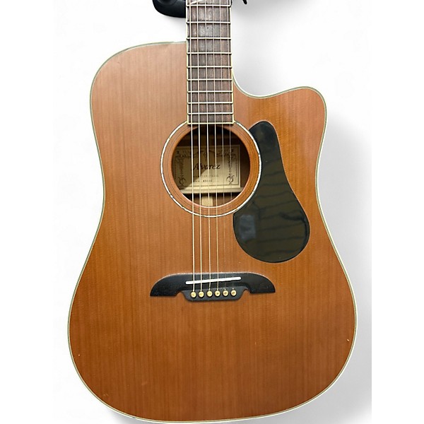 Used Alvarez MD60C Natural Acoustic Electric Guitar