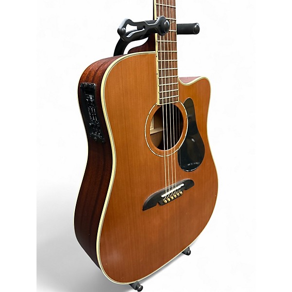 Used Alvarez MD60C Natural Acoustic Electric Guitar