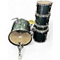Used Pearl 5 Piece Forum Gunmetal Gray Drum Kit