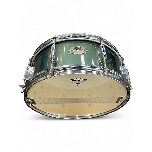 Used Pearl 5 Piece Forum Gunmetal Gray Drum Kit