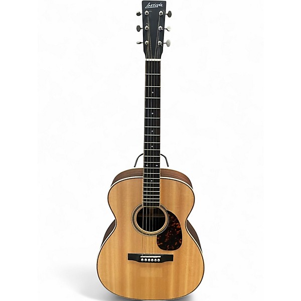 Used Larrivee OM40R Natural Acoustic Electric Guitar
