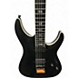 Used Schecter Guitar Research C1 SLS ELITE EVIL TWIN Black Solid Body Electric Guitar
