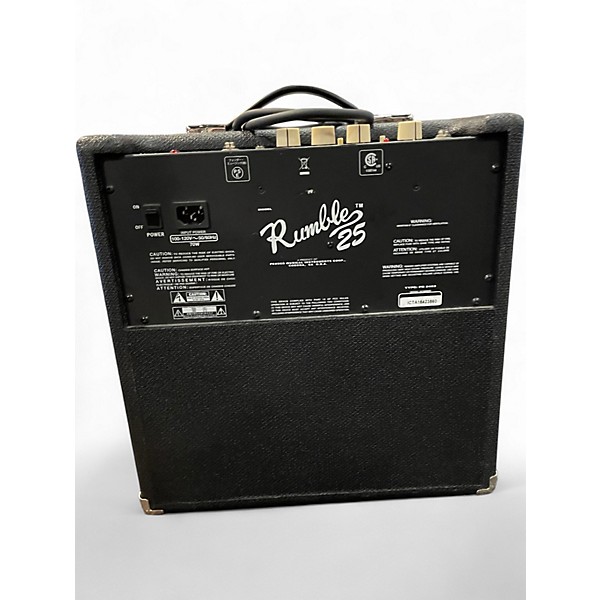 Used Fender Rumble 25 25W 1x8 Bass Combo Amp