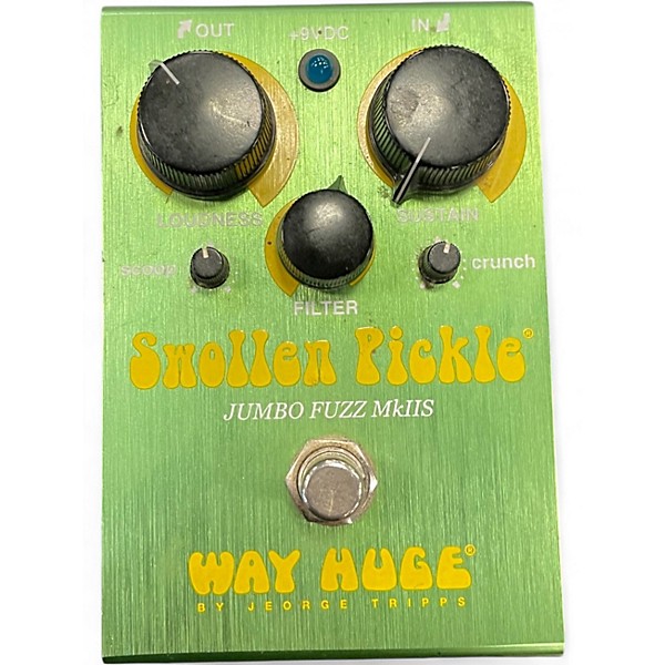 Used Way Huge Electronics WHE401 Swollen Pickle MKII Super Jumbo Fuzz Effect Pedal