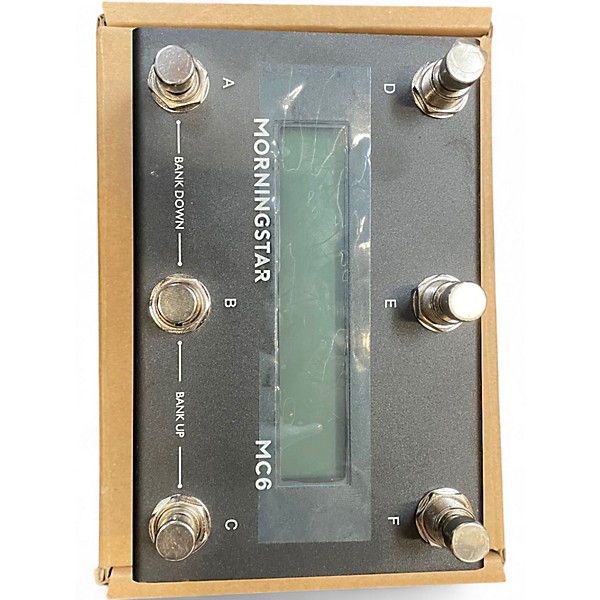 Used Morningstar MC6 MIDI Foot Controller