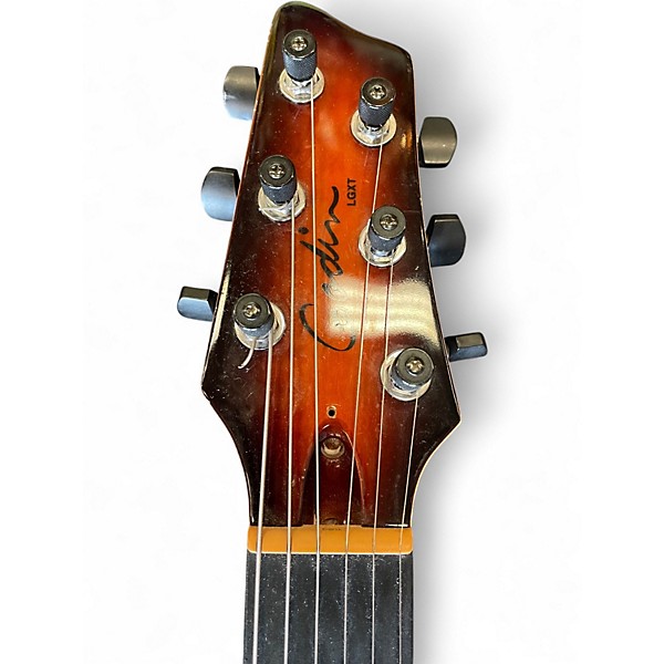 Used Godin LGXT Synth Access Sunburst Solid Body Electric Guitar