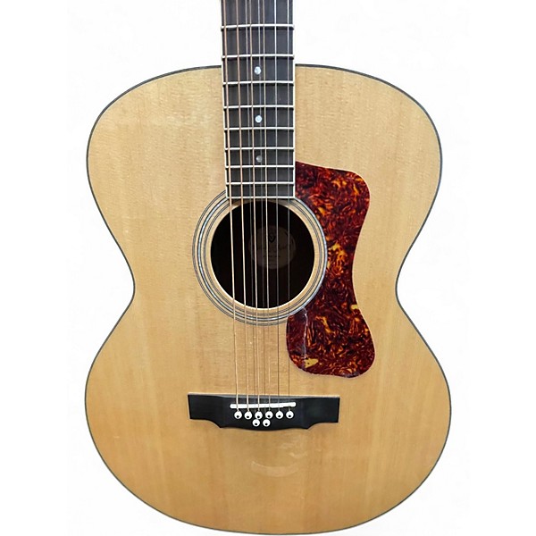 Used Guild BT-258E Deluxe Westerly Collection 8-String Baritone Natural Acoustic Electric Guitar