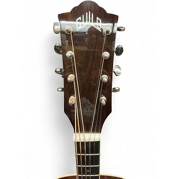Used Guild BT-258E Deluxe Westerly Collection 8-String Baritone Natural Acoustic Electric Guitar