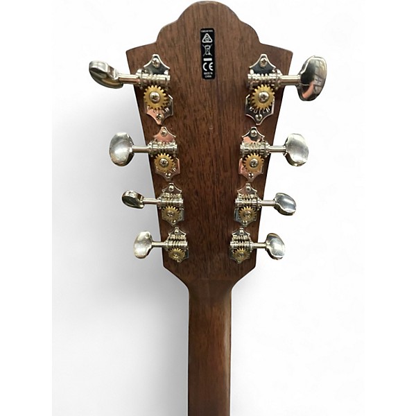 Used Guild BT-258E Deluxe Westerly Collection 8-String Baritone Natural Acoustic Electric Guitar