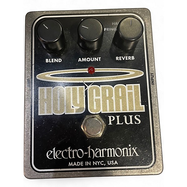 Used Electro-Harmonix Holy Grail Plus Reverb Effect Pedal