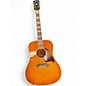 Used 2005 Gibson Hummingbird Artist Cherry Sunburst Acoustic Electric Guitar thumbnail