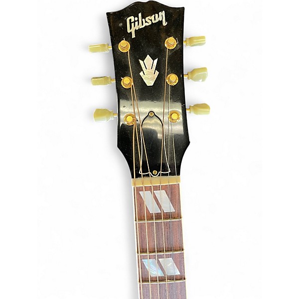 Used 2005 Gibson Hummingbird Artist Cherry Sunburst Acoustic Electric Guitar