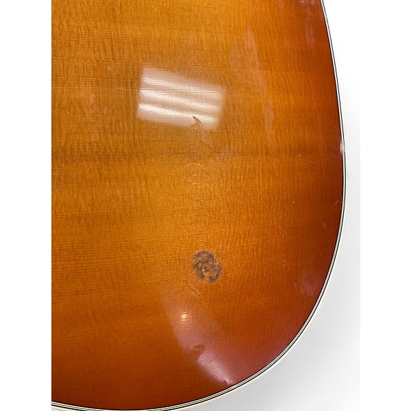 Used 2005 Gibson Hummingbird Artist Cherry Sunburst Acoustic Electric Guitar