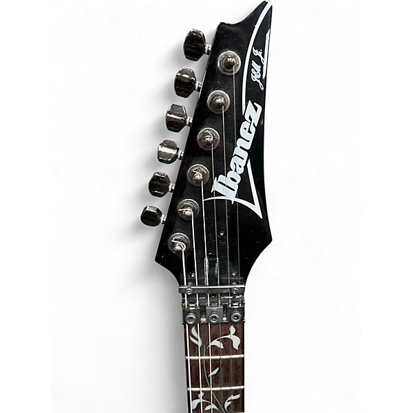 Used Ibanez JEM JR Black Solid Body Electric Guitar