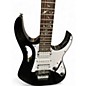 Used Ibanez JEM JR Black Solid Body Electric Guitar