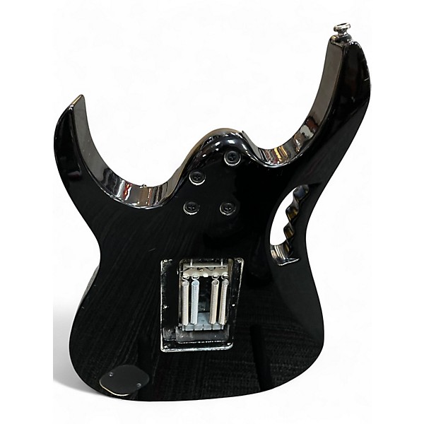 Used Ibanez JEM JR Black Solid Body Electric Guitar