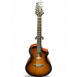 Used Breedlove ORGANIC SOLO CN 12 2 Tone Sunburst 12 String Acoustic Electric Guitar