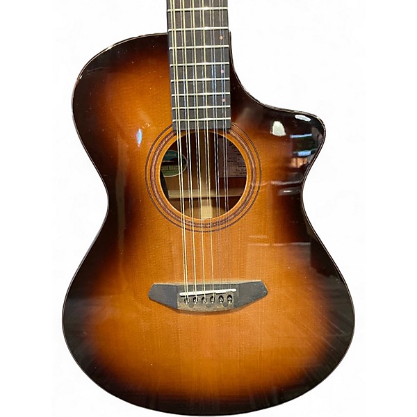 Used Breedlove ORGANIC SOLO CN 12 2 Tone Sunburst 12 String Acoustic Electric Guitar