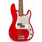 Used Squier Affinity Precision Bass Dakota Red Electric Bass Guitar
