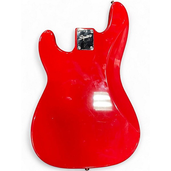 Used Squier Affinity Precision Bass Dakota Red Electric Bass Guitar