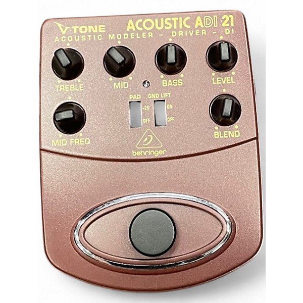 Used Behringer ADI21 V-Tone Acoustic Driver Direct Box