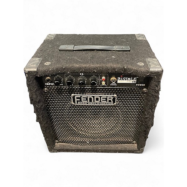 Used Fender Rumble 15 15W 1X8 Bass Combo Amp