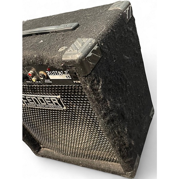 Used Fender Rumble 15 15W 1X8 Bass Combo Amp
