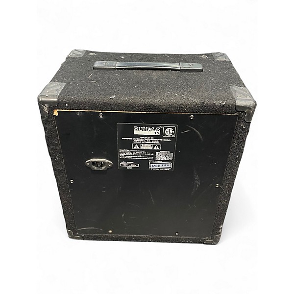 Used Fender Rumble 15 15W 1X8 Bass Combo Amp