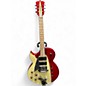 Used Backlund Rockerbox Deluxe Left Handed Red Hollow Body Electric Guitar thumbnail
