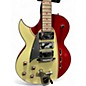 Used Backlund Rockerbox Deluxe Left Handed Red Hollow Body Electric Guitar