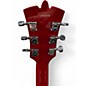 Used Backlund Rockerbox Deluxe Left Handed Red Hollow Body Electric Guitar