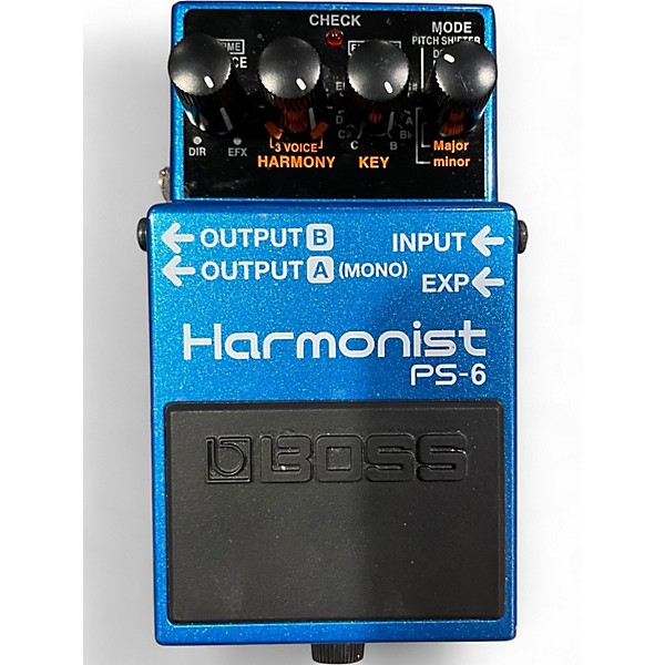 Used BOSS PS6 Harmonist Effect Pedal