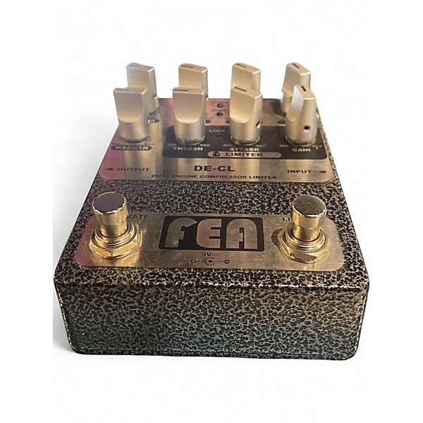 Used Fea DE-CL Dual Engine Compressor Limiter Effect Pedal