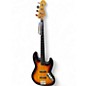 Used Squier Vintage Modified Fretless Jazz Bass 3 Color Sunburst Electric Bass Guitar thumbnail