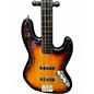 Used Squier Vintage Modified Fretless Jazz Bass 3 Color Sunburst Electric Bass Guitar