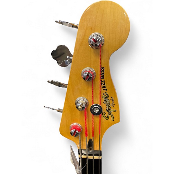 Used Squier Vintage Modified Fretless Jazz Bass 3 Color Sunburst Electric Bass Guitar