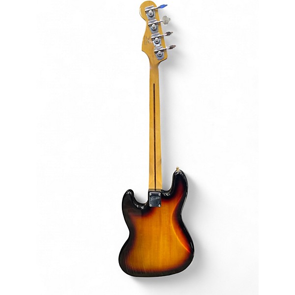 Used Squier Vintage Modified Fretless Jazz Bass 3 Color Sunburst Electric Bass Guitar