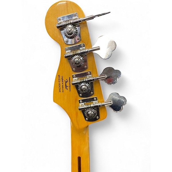 Used Squier Vintage Modified Fretless Jazz Bass 3 Color Sunburst Electric Bass Guitar