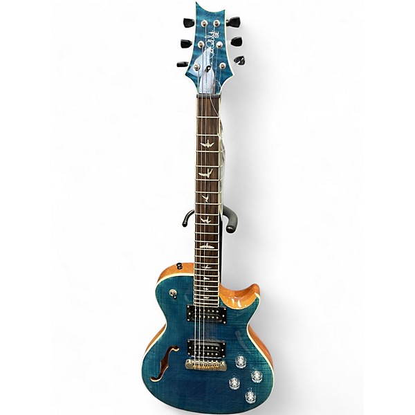 Used PRS Zach Myers Signature SE Sapphire Blue Trans Solid Body Electric Guitar