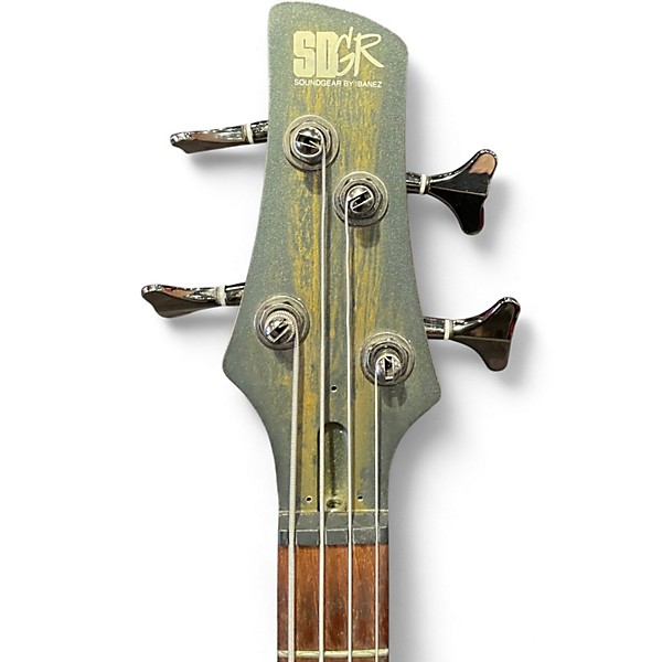 Used Ibanez SR300E Trans Gold Electric Bass Guitar